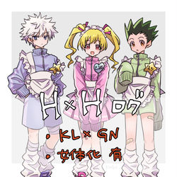 This is a pixiv picture whose title is HHログ.