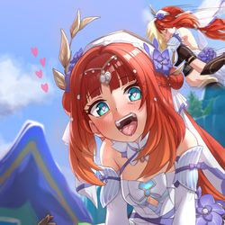 This is a pixiv picture whose title is Nilou.