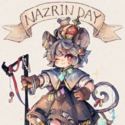 This is a pixiv picture whose title is ナズーリンの日2024.