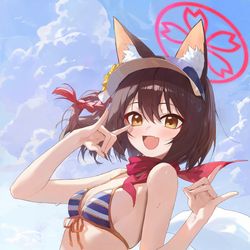This is a pixiv picture whose title is イズナ.