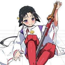 This is a pixiv picture whose title is 逃げ若６枚.