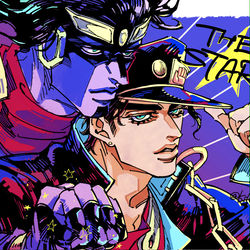 This is a pixiv picture whose title is ジョジョ詰め.