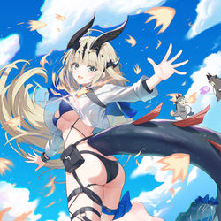 This is a pixiv picture whose title is 焰影苇草.