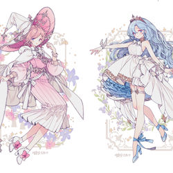 This is a pixiv picture whose title is 🪷cm🪷.