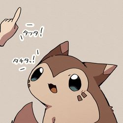 This is a pixiv picture whose title is チキンタツタが言えないオオタチ.