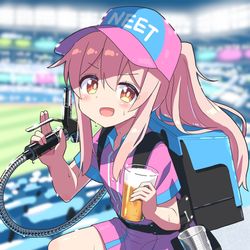 This is a pixiv picture whose title is はたらくまひろちゃん.