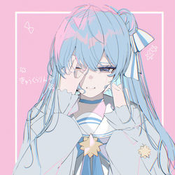 This is a pixiv picture whose title is 星街すいせい.