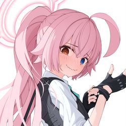 This is a pixiv picture whose title is ホシノ（臨戦）2.
