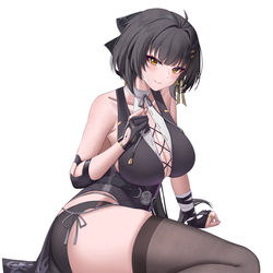 This is a pixiv picture whose title is 潮妹.