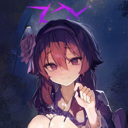 This is a pixiv picture whose title is ハルカと花火.