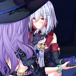 This is a pixiv picture whose title is 不是說現在不要處理公務嗎，小葉琳娜?.