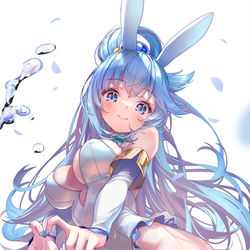 This is a pixiv picture whose title is アクア.