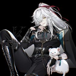 This is a pixiv picture whose title is harness.