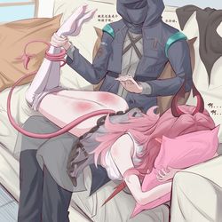 This is a pixiv picture whose title is 妮芙后续（色稿）.