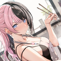 This is a pixiv picture whose title is 無題.