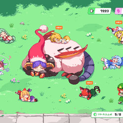This is a pixiv picture whose title is 幻想スリープ.