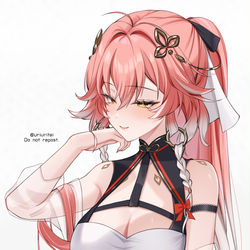 This is a pixiv picture whose title is 夏～な長離さん.
