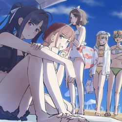This is a pixiv picture whose title is 🎸.