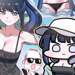 This is a pixiv picture whose title is 錠前サオリ.