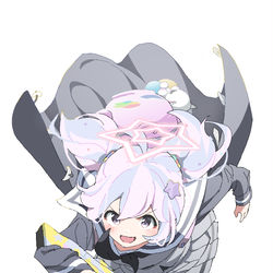 This is a pixiv picture whose title is ヒーロー見参.
