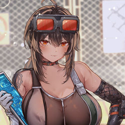 This is a pixiv picture whose title is グレースちゃんのダブルミンサイル😍.
