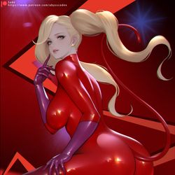 This is a pixiv picture whose title is Ann Takamaki.