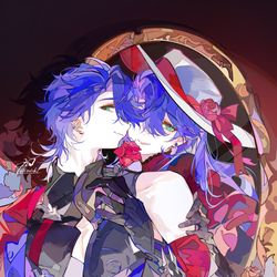 This is a pixiv picture whose title is ♥💣.