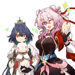This is a pixiv picture whose title is Honkai: Star Rail/ Happy food.