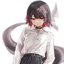 This is a pixiv picture whose title is ちらっ.