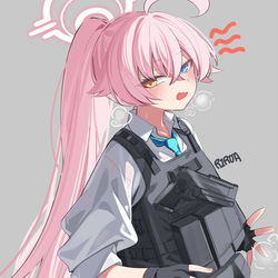 This is a pixiv picture whose title is 임전 호시노.