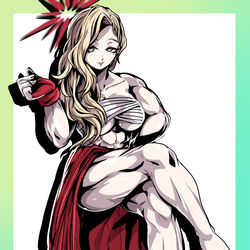 This is a pixiv picture whose title is アケミ.