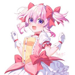 This is a pixiv picture whose title is ねぷ子☆マギカ.