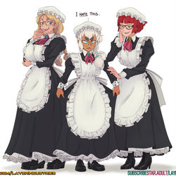 This is a pixiv picture whose title is Meido.