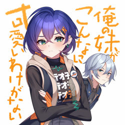 This is a pixiv picture whose title is 俺の妹がこんなに可愛いわけがない.