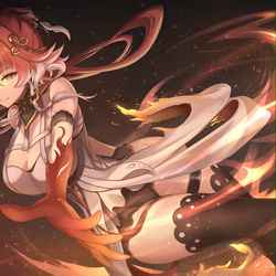 This is a pixiv picture whose title is チョウリ.