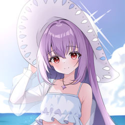 This is a pixiv picture whose title is 水着アツコ.