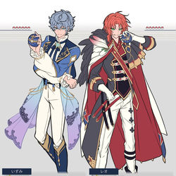 This is a pixiv picture whose title is ライハ組あんポケパロ.