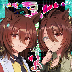 This is a pixiv picture whose title is 【C104新刊】タキオン本.