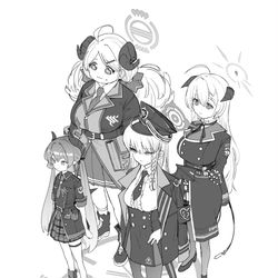 This is a pixiv picture whose title is 美食研究会.