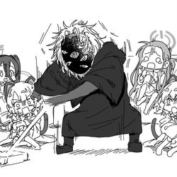 This is a pixiv picture whose title is 勝てるかぁッ！こんなもんッッ！！.