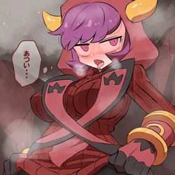 This is a pixiv picture whose title is 汗だくカガリちゃん.