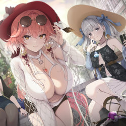 This is a pixiv picture whose title is Changli&Jinhsi.