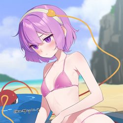 This is a pixiv picture whose title is さとり.