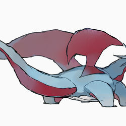 This is a pixiv picture whose title is ヌッペッボーマンダ.