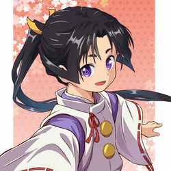 This is a pixiv picture whose title is 若君.