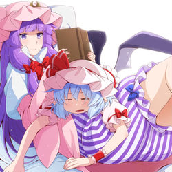 This is a pixiv picture whose title is レミパチュ.