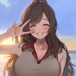 This is a pixiv picture whose title is こがね.