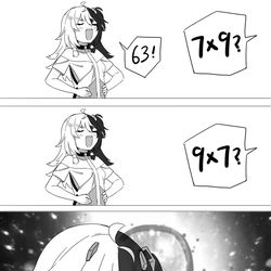 This is a pixiv picture whose title is 9x7＝εə.