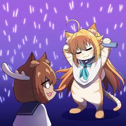 This is a pixiv picture whose title is 🪩💃🏻🦌✨.