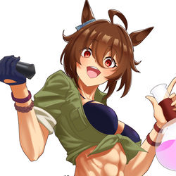 This is a pixiv picture whose title is アグネスタキオン.